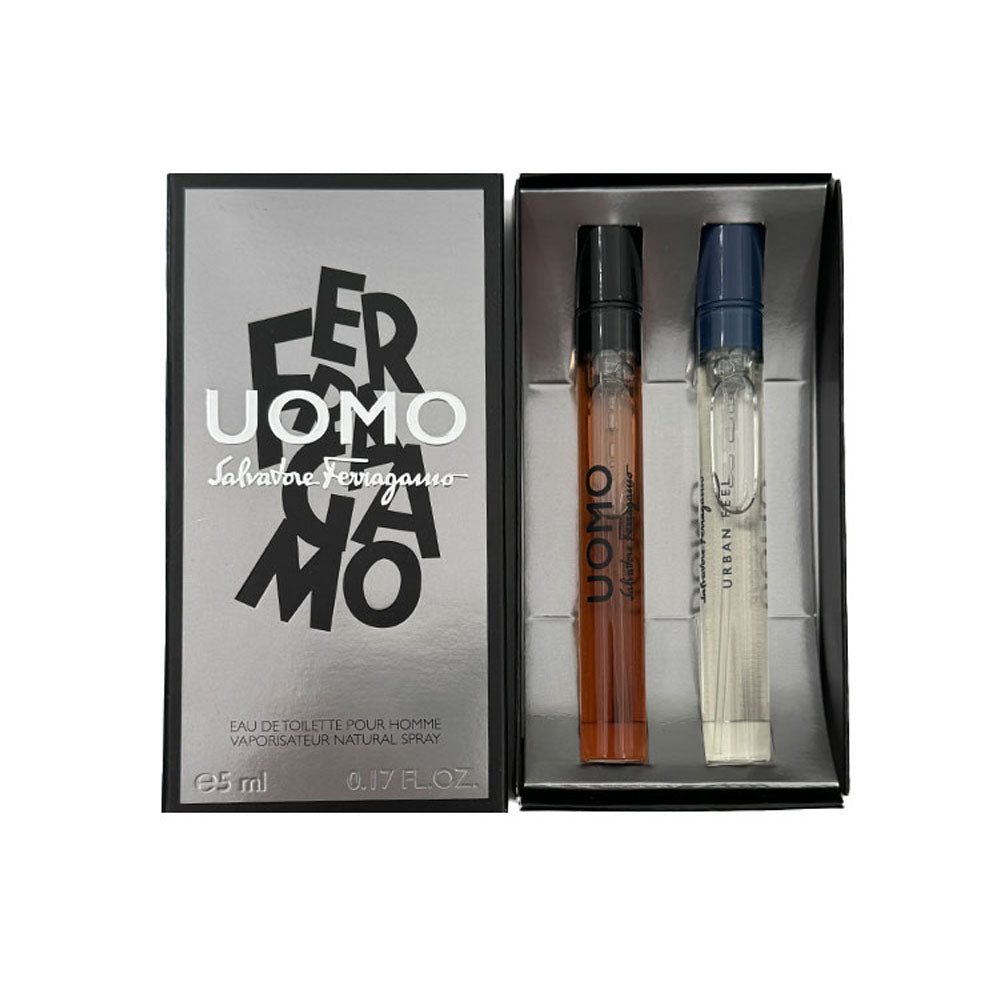Salvatore Ferragamo Eau De Toilette /Urban Feel 2 Pcs Miniature