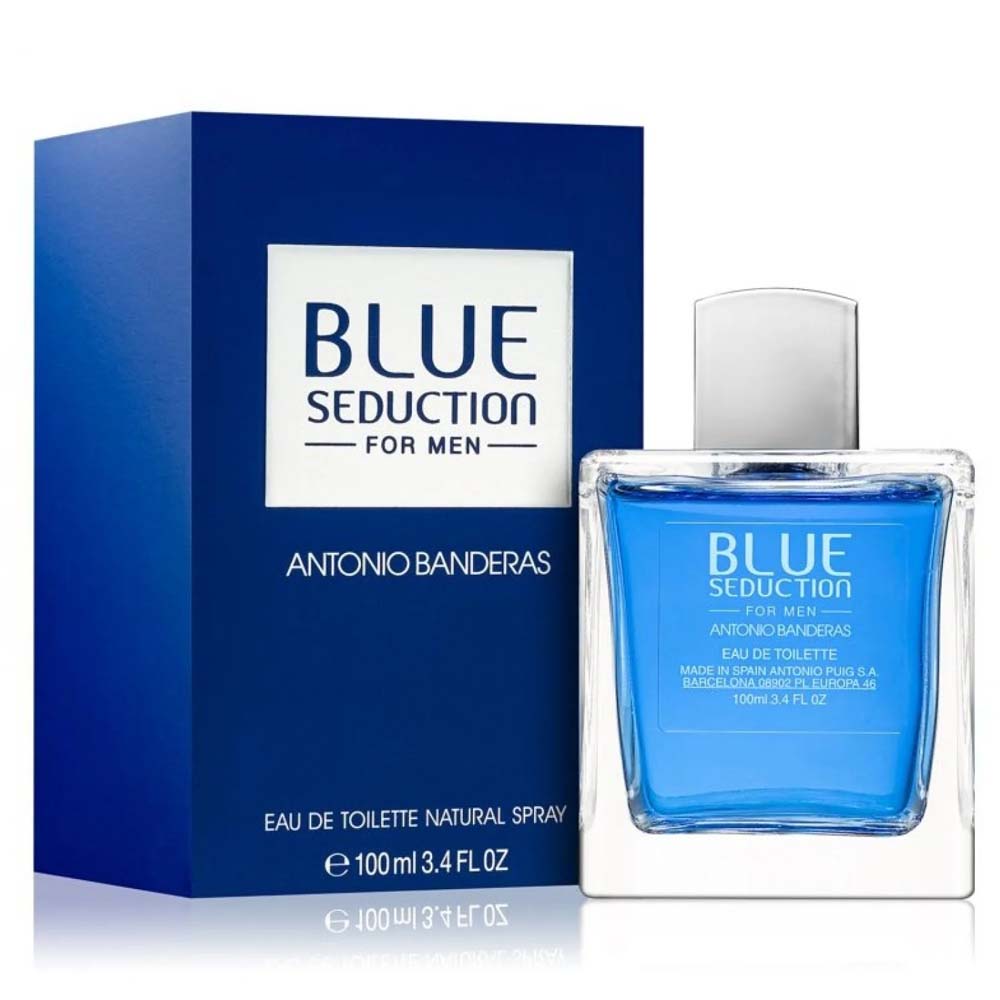 Antonio Banderas Blue Seduction Eau De Toilette For Men