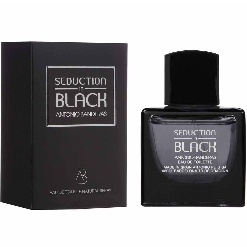 Antonio Banderas Seduction In Black Eau De Toilette For Men