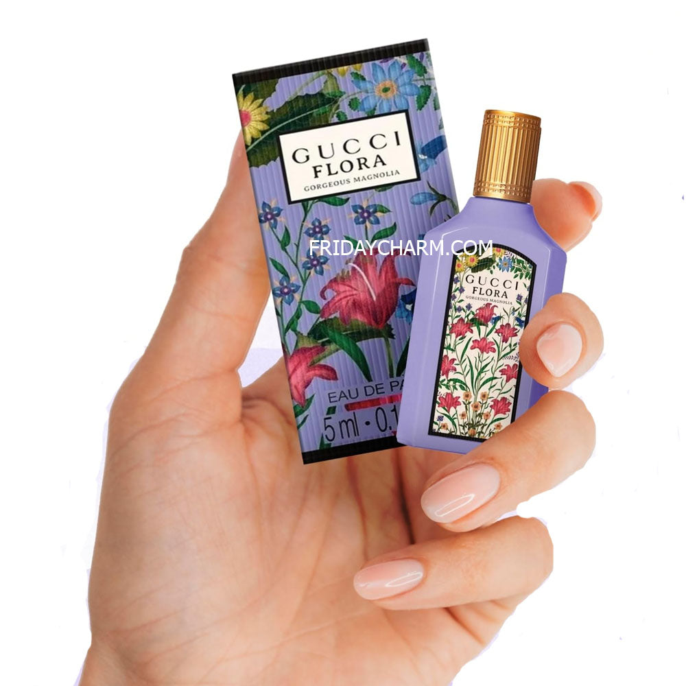 Gucci Flora Gorgeous Mangolia Eau De Parfum 5ml Miniature Non Spray