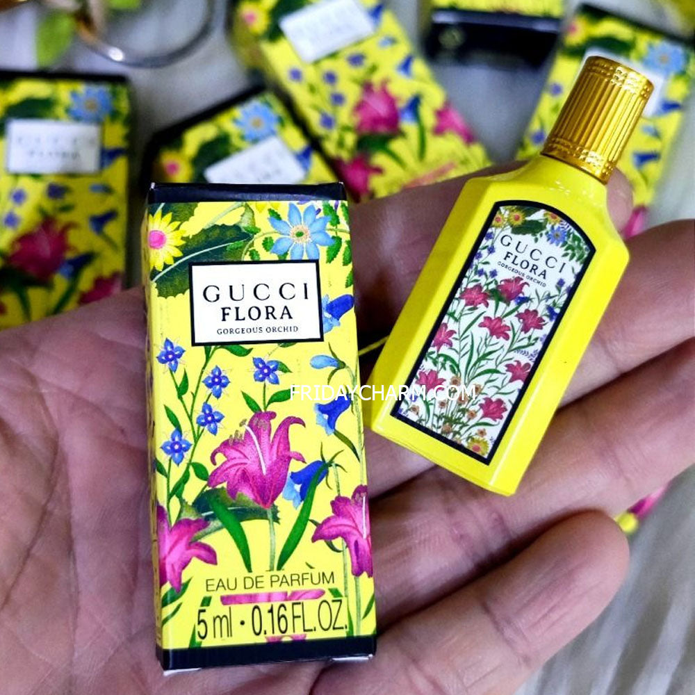 Gucci Flora Gorgeous Orchid Eau De Parfum 5ml Miniature Non Spray