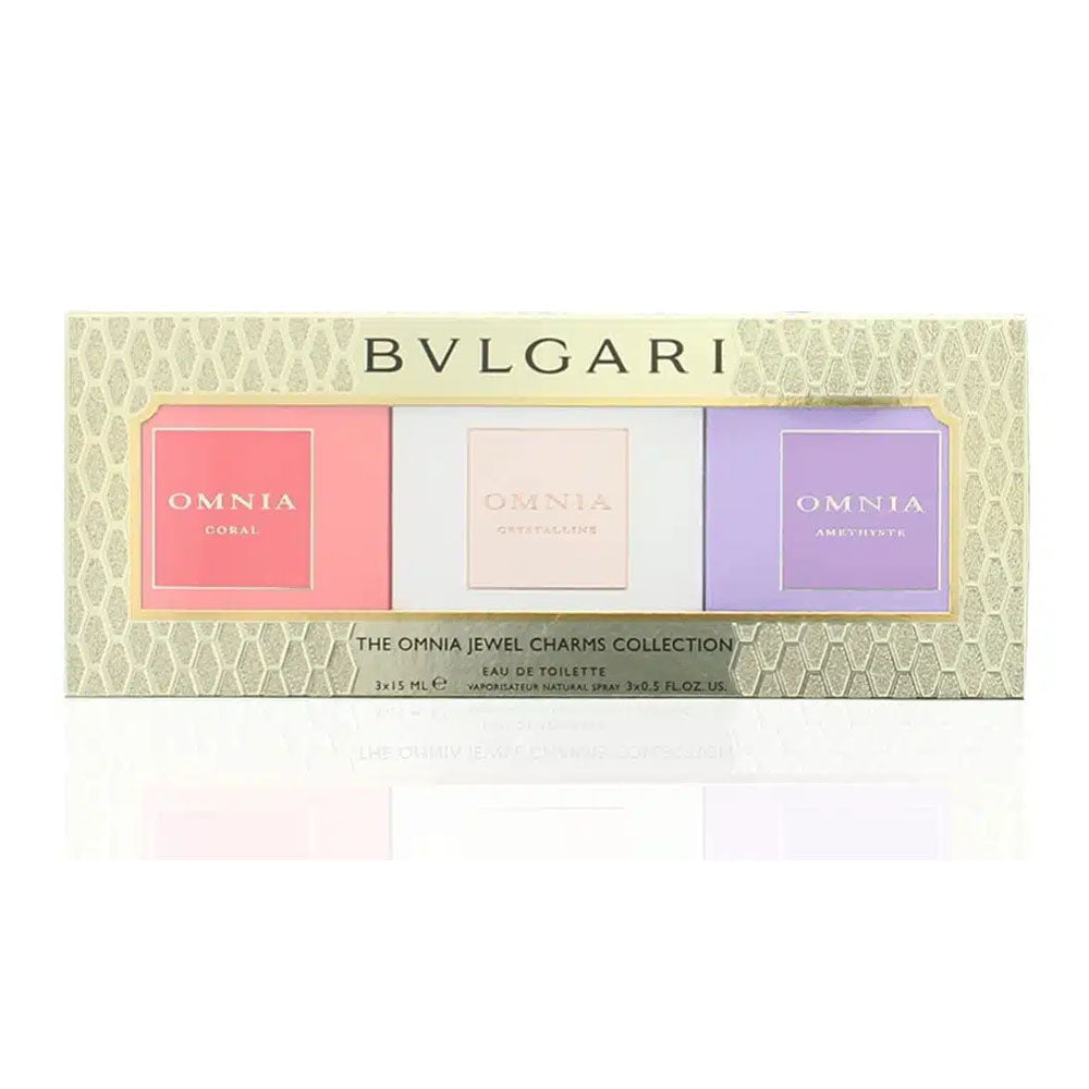 Bvlgari The Omnia Jewel Charms Collection Eau De Toilette 3×5ml