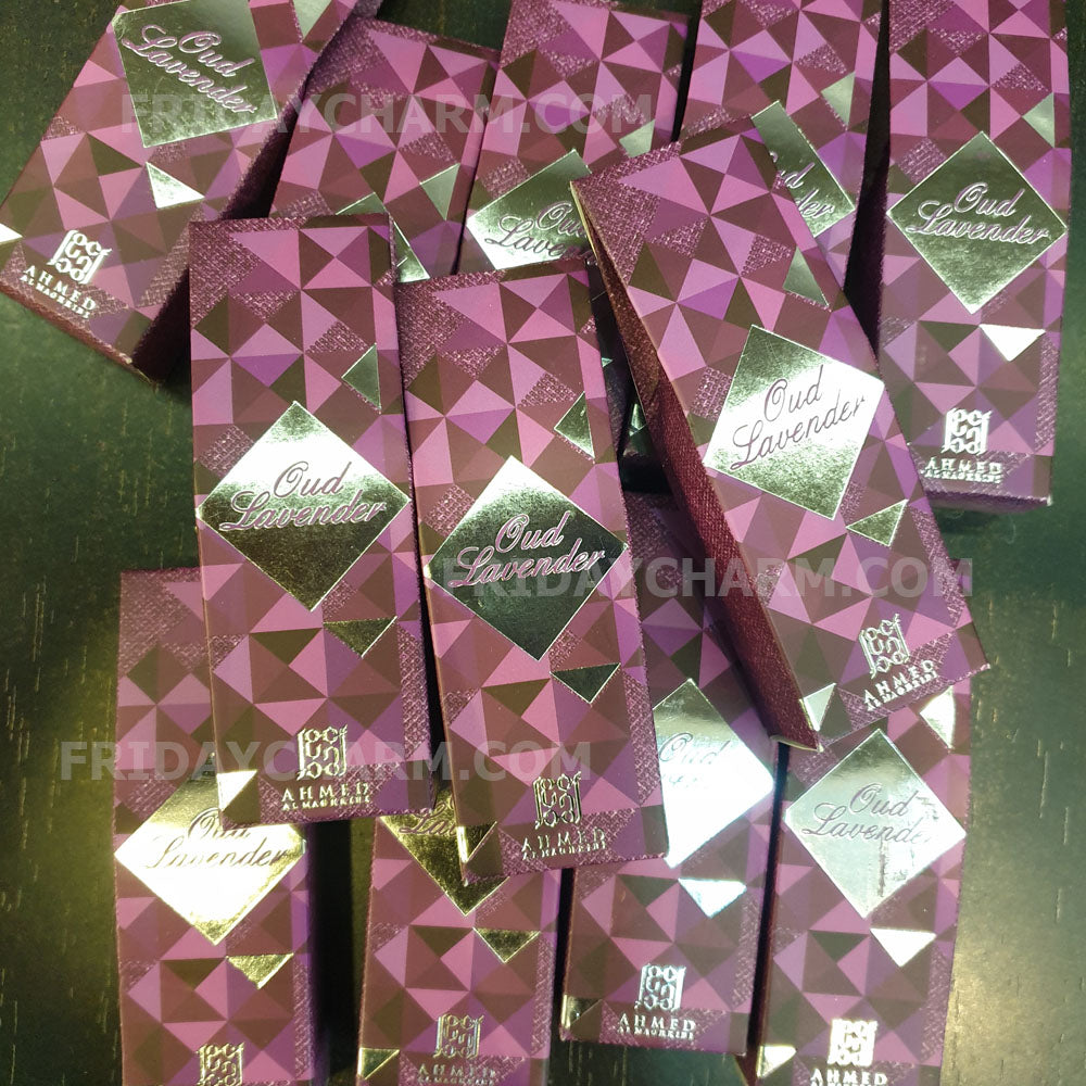 Ahmed Al Maghribi Oud Lavender Eau De Parfum For Unisex Vial 2ml(Pack of 1)