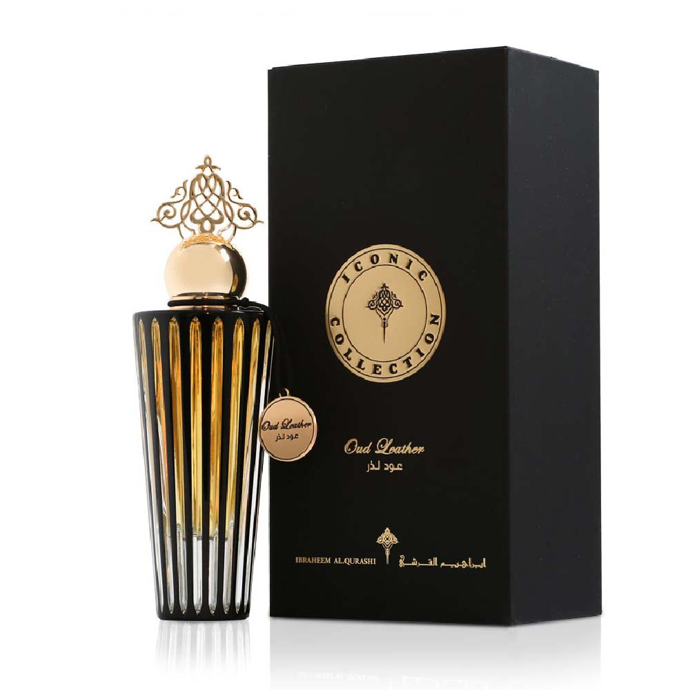 Ibraheem Al Qurashi Iconic Oud Leather Tobacco Extrait De Parfum For Unisex