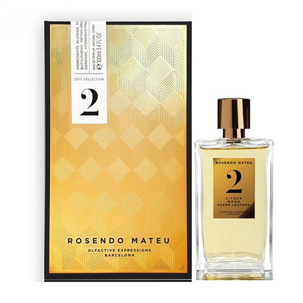 Rosendo Mateu Nº 2 Citrus Wood Suede Leather Eau De Parfum For Unisex