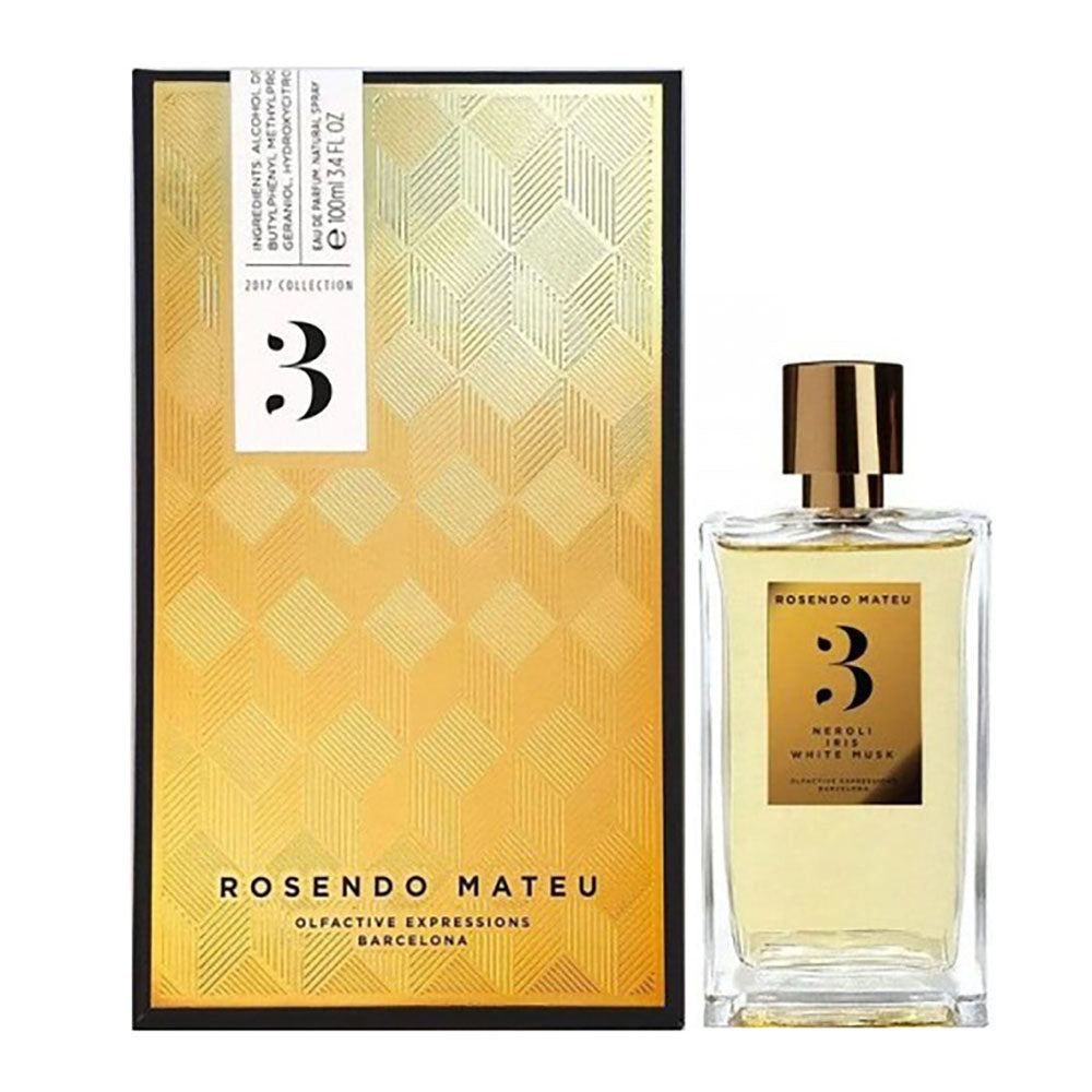 Rosendo Mateu Nº 3 Neroli Iris White Musk Eau De Parfum For Unisex