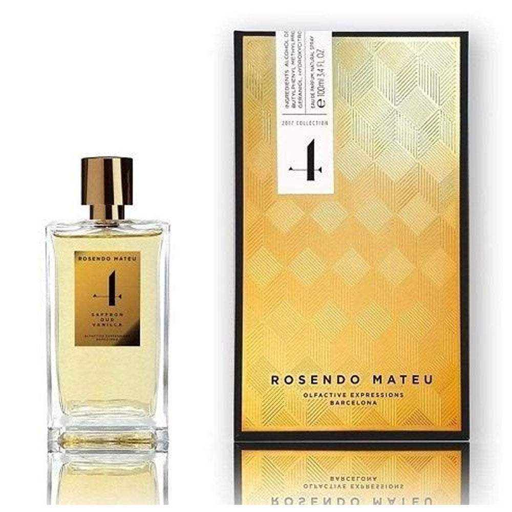 Rosendo Mateu Nº 4 Saffron Oud Vanilla Eau De Parfum For Unisex