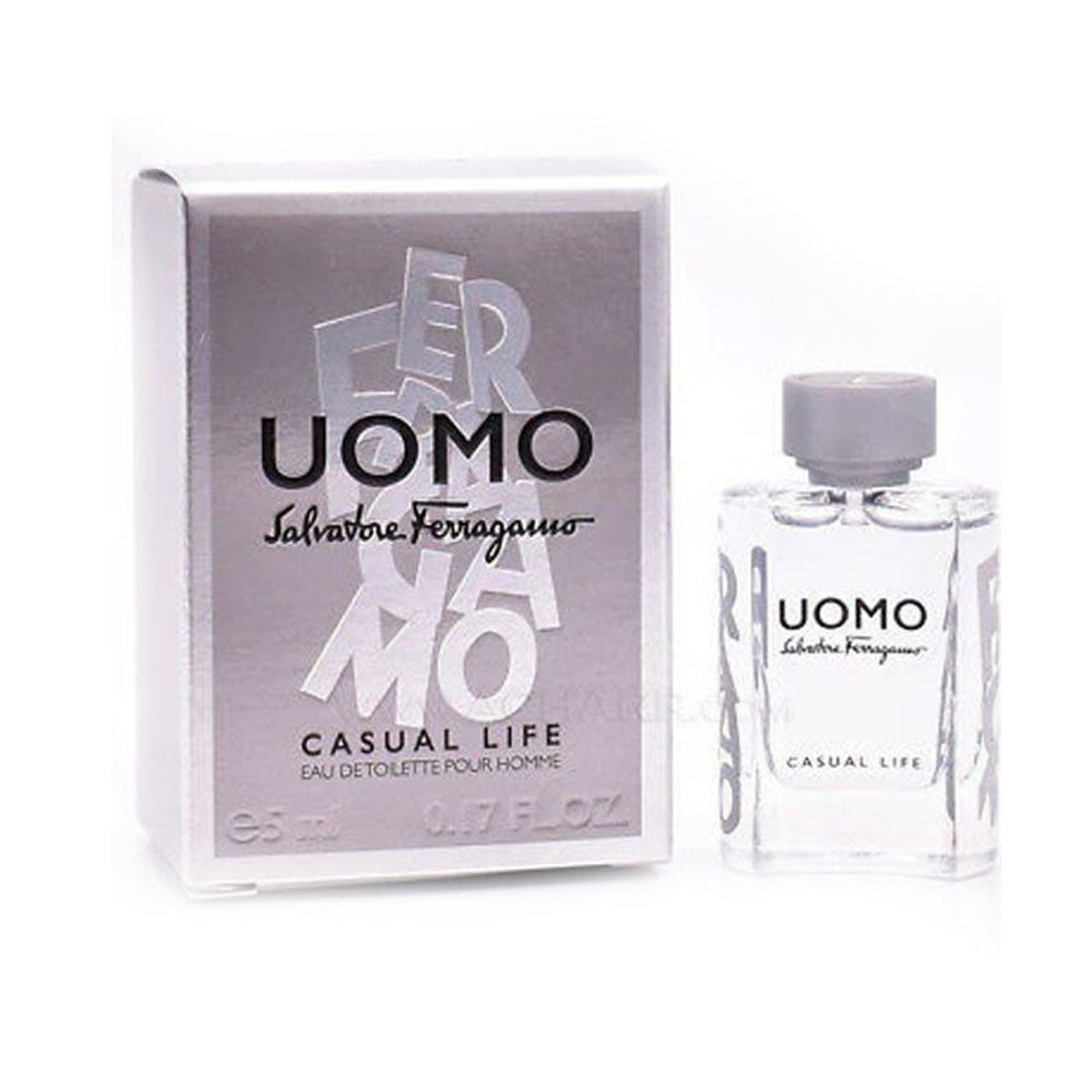 Salvatore Ferragamo Uomo Casual Life Eau De Toilette 5ml Miniature