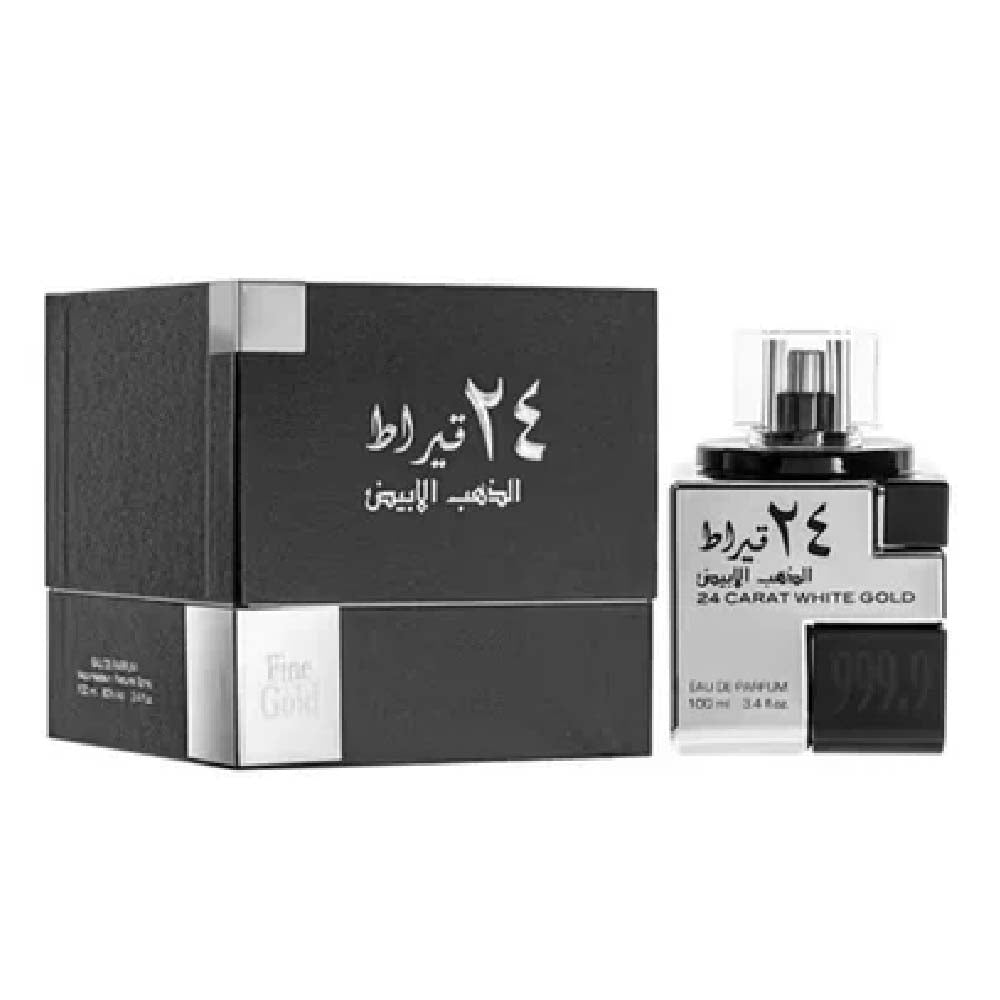 Lattafa 24 Carat White Gold Eau De Parfum For Unisex