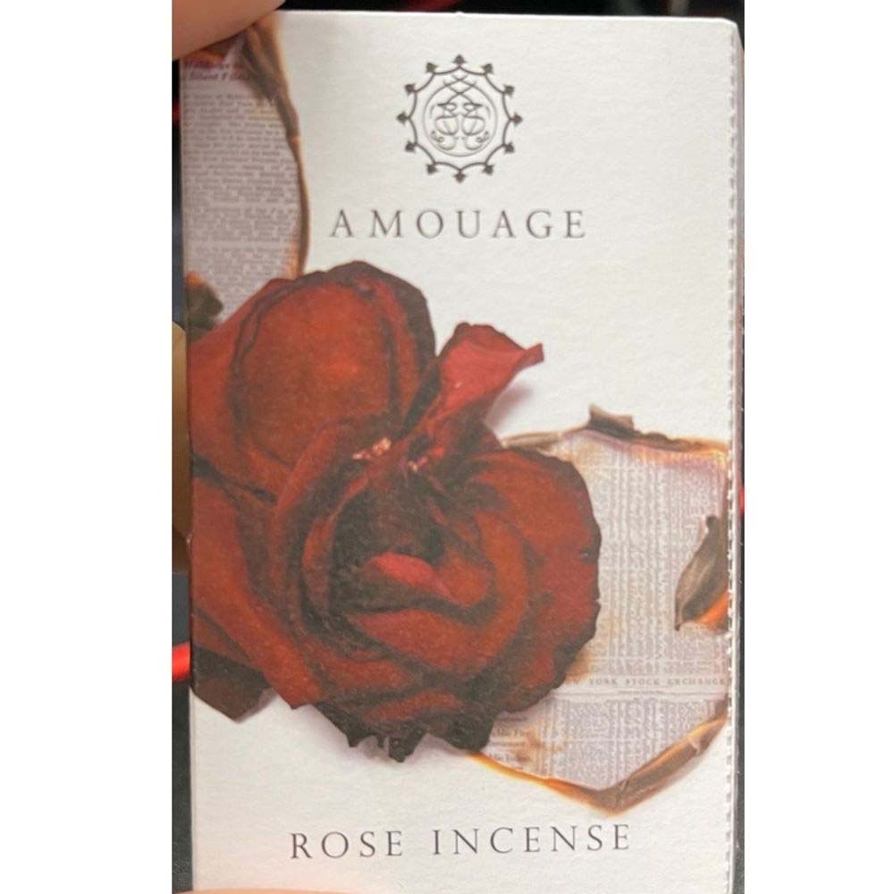 Amouage Rose Incense Eau De Parfum Vial 2ml