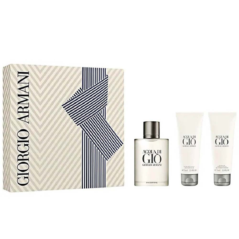 Giorgio Armani Acqua di Gio Pour Homme Eau De Toilette Gift Set For Men