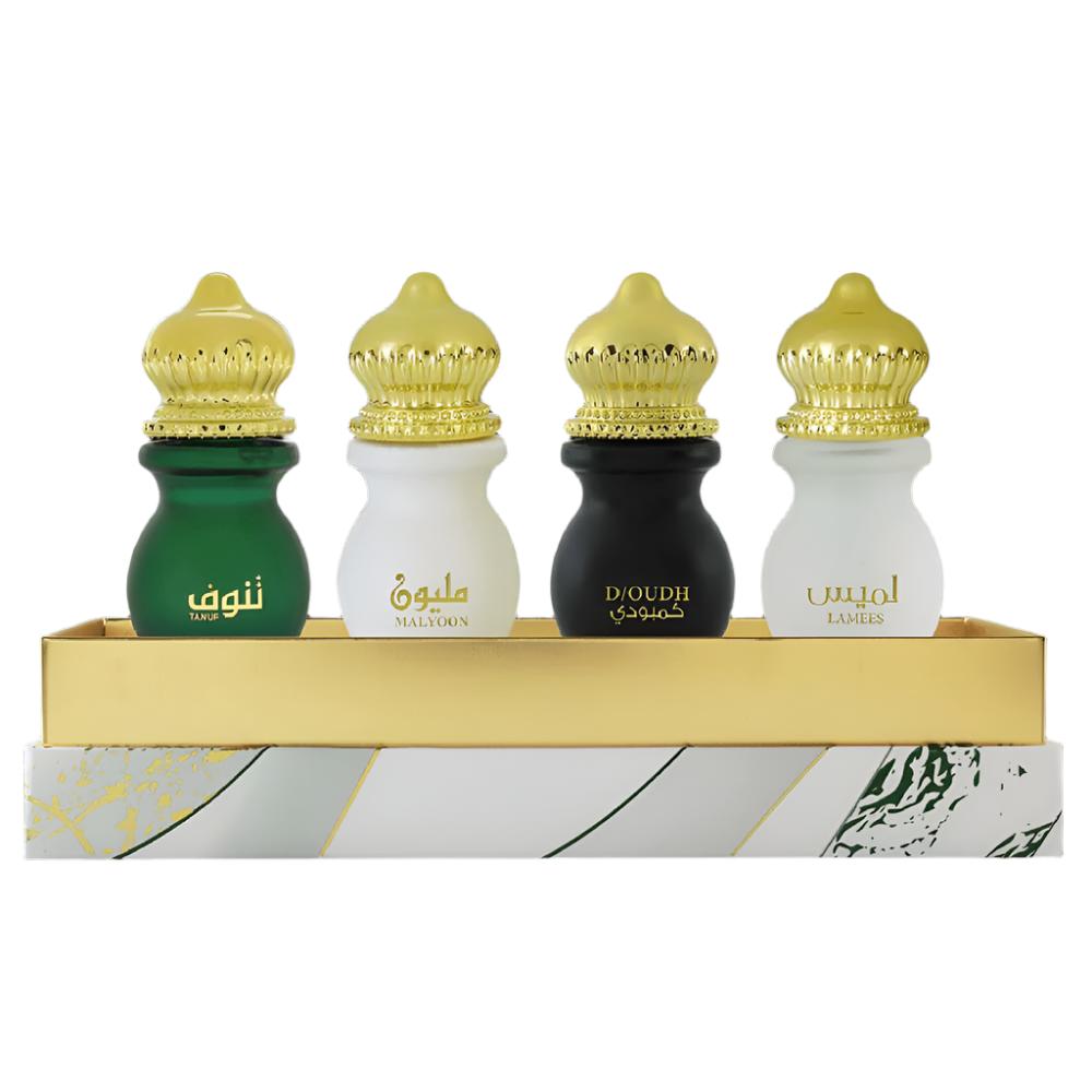 Ahmed Al Maghribi Atri Attar Set 4x12