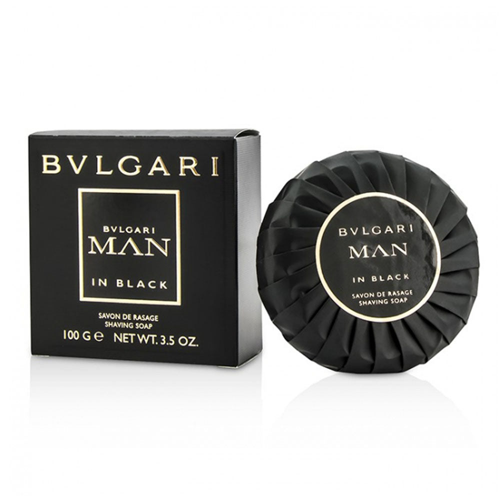 Bvlgari Man in Black Shaving Soap For Men 100g