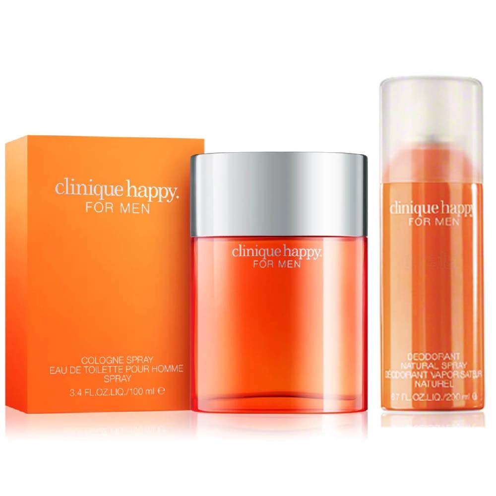 Clinique Happy Eau De Parfum & Clinique Happy Deodorant Men(100ml+150ml)