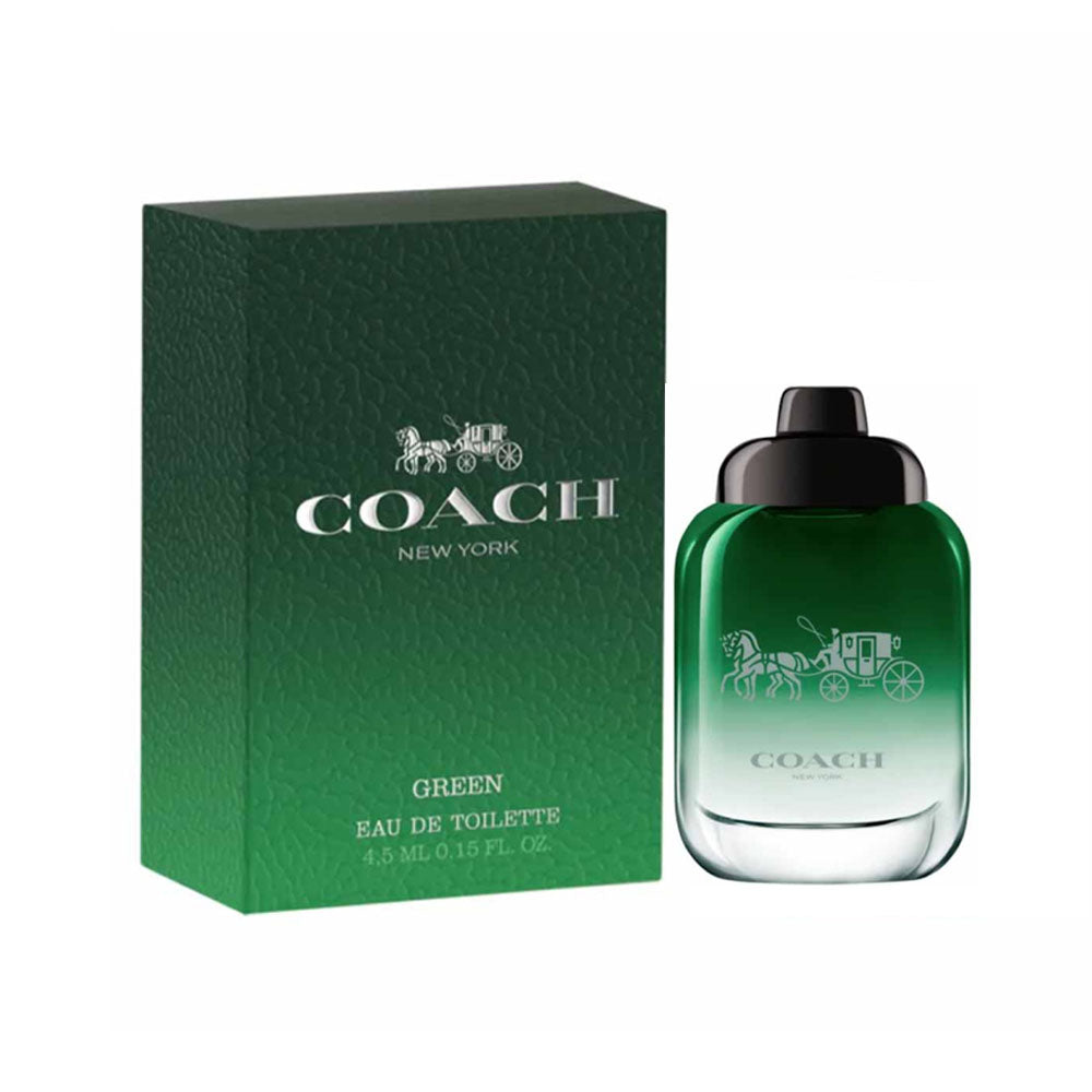 Coach Green Eau De Toilette For Men 4.5ml Miniature