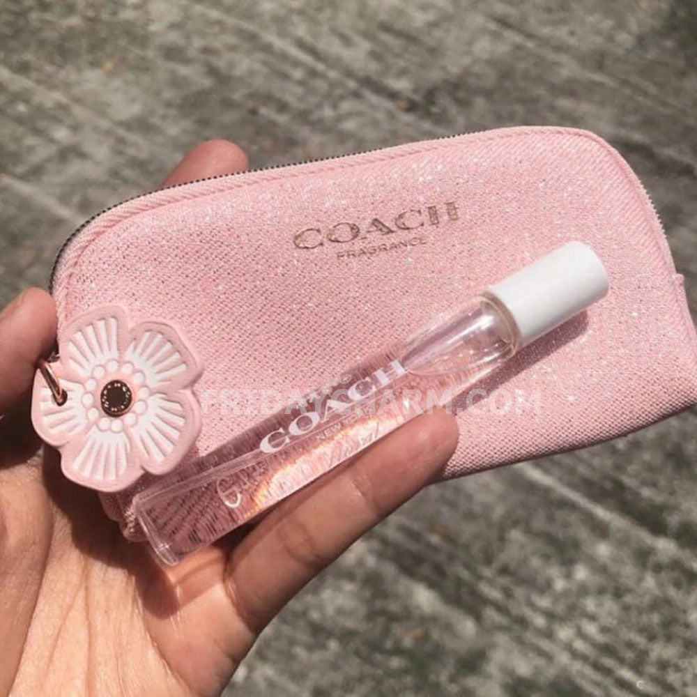 Coach Love Eau De Parfum For Women Miniature 7.5ml + Pouch