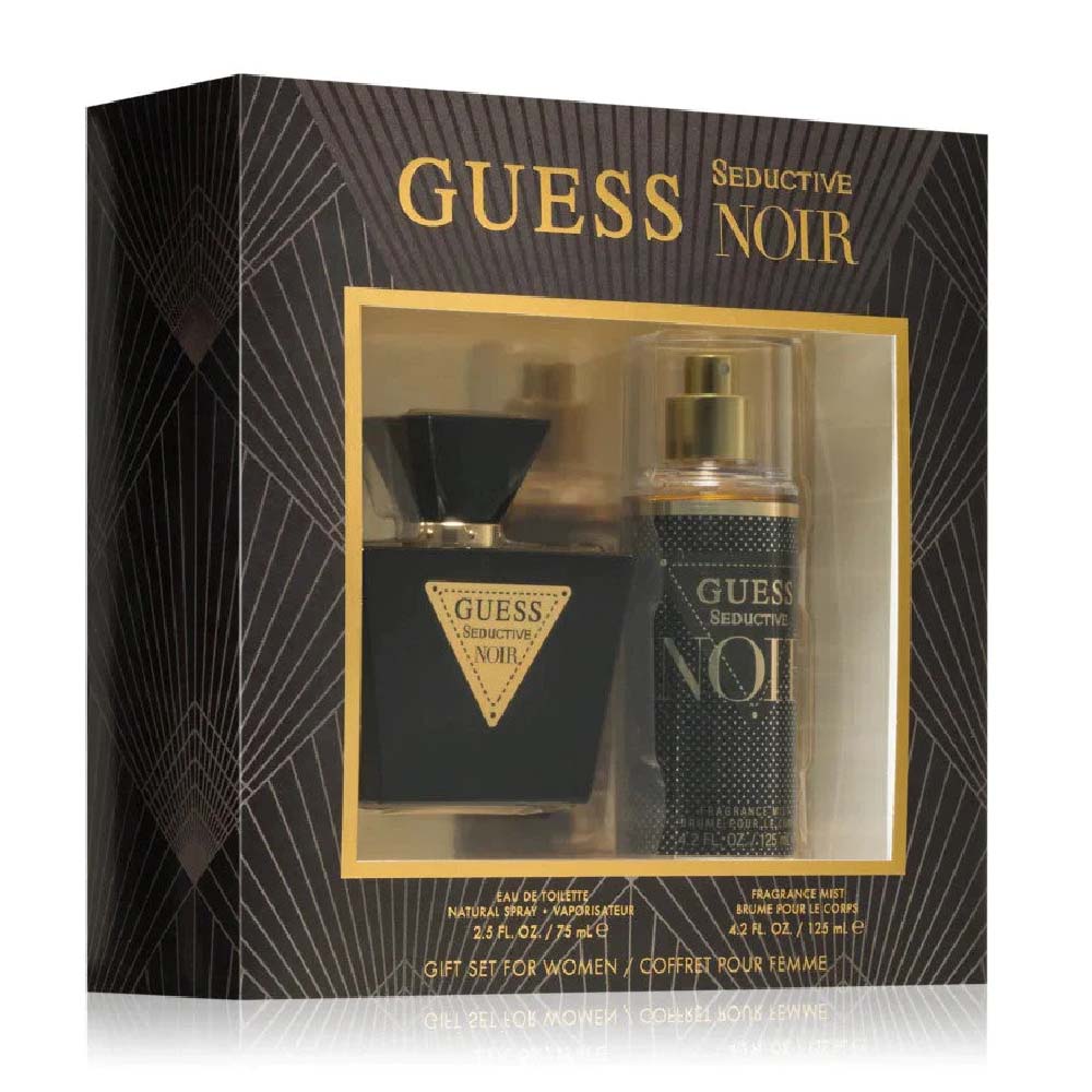 Guess Seductive Noir Eau De Toilette Gift Set For Women