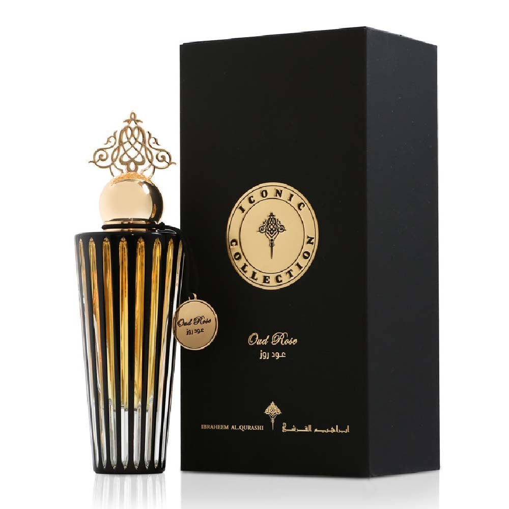 Ibraheem Al Qurashi Iconic Oud Rose Tobacco Extrait De Parfum For Unisex