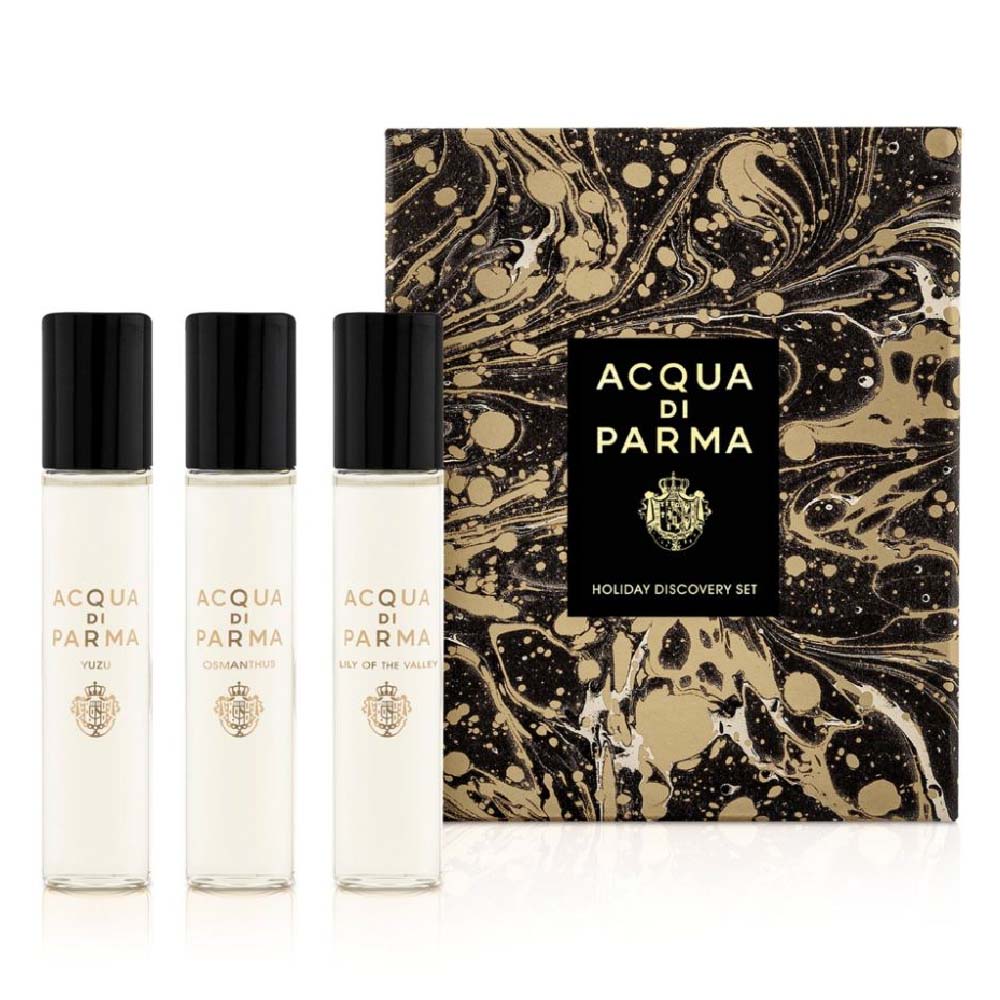Acqua Di Parma Holiday Discovery Eau De Parfum Miniature Travel Set 3x12ml