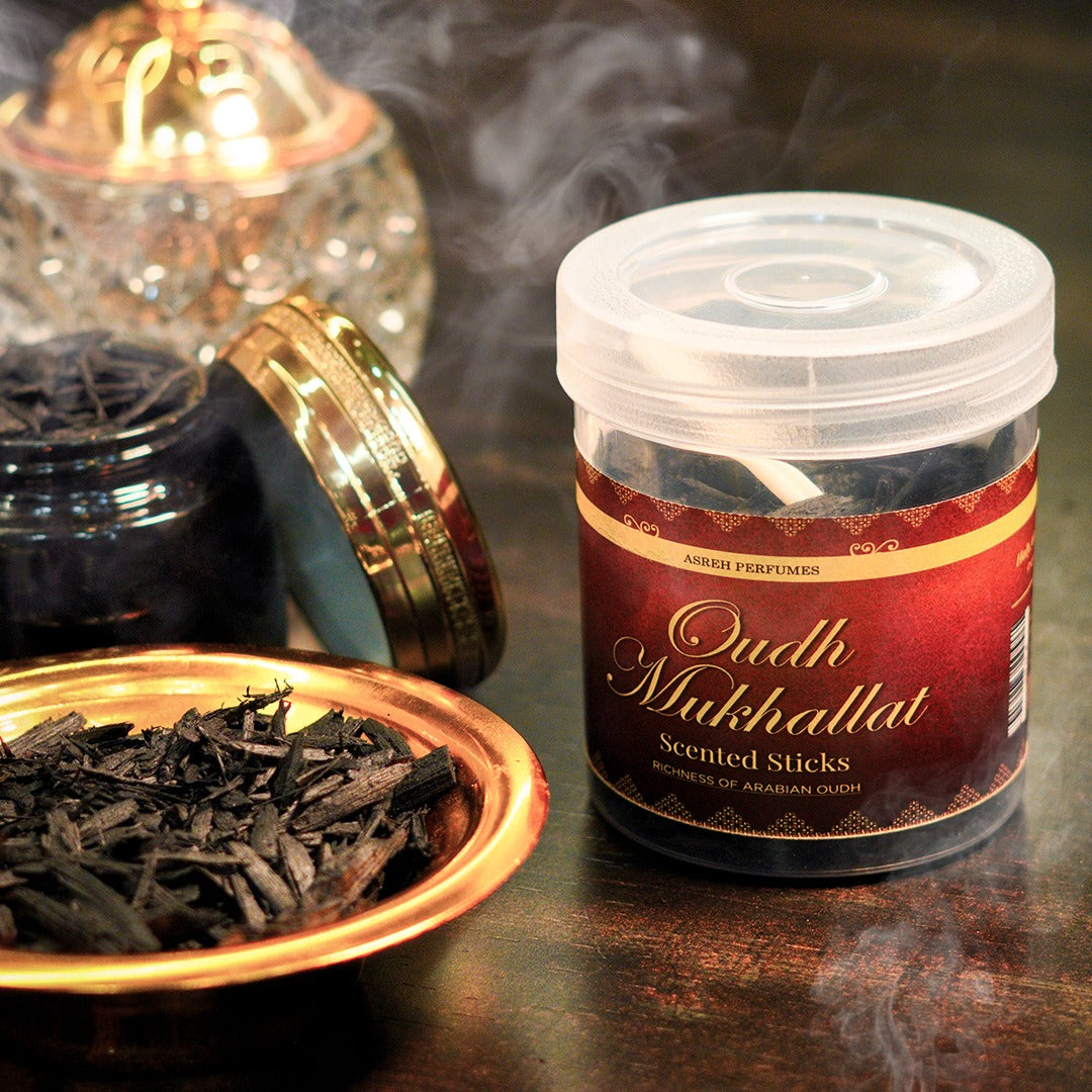 Fridaycharm Bakhoor Oudh Mukhallat Scented Fragrance Sticks