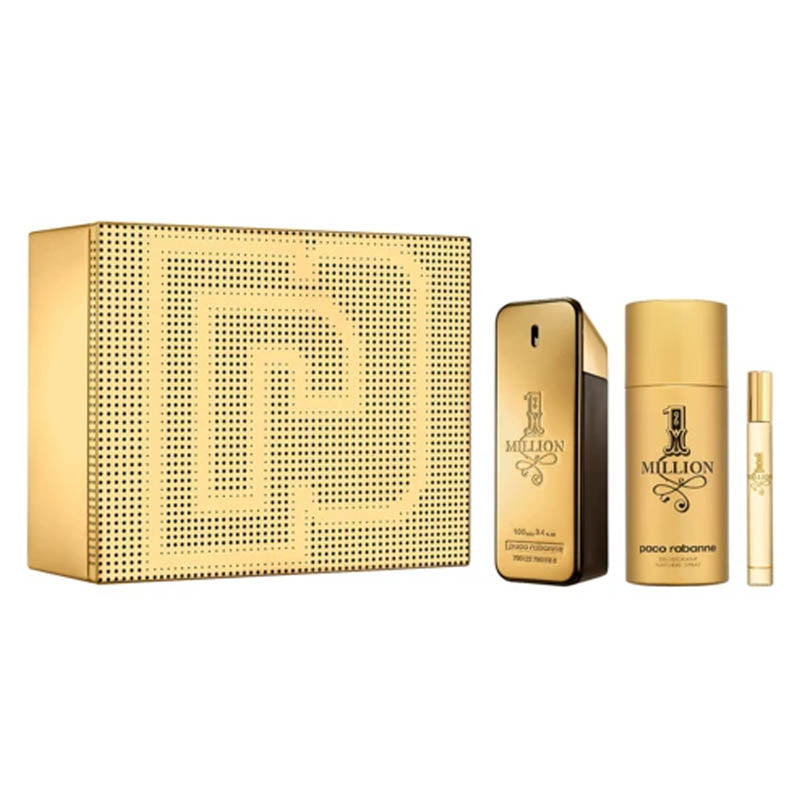 Paco Rabanne 1 Million 3PCS. Gift Set For Men