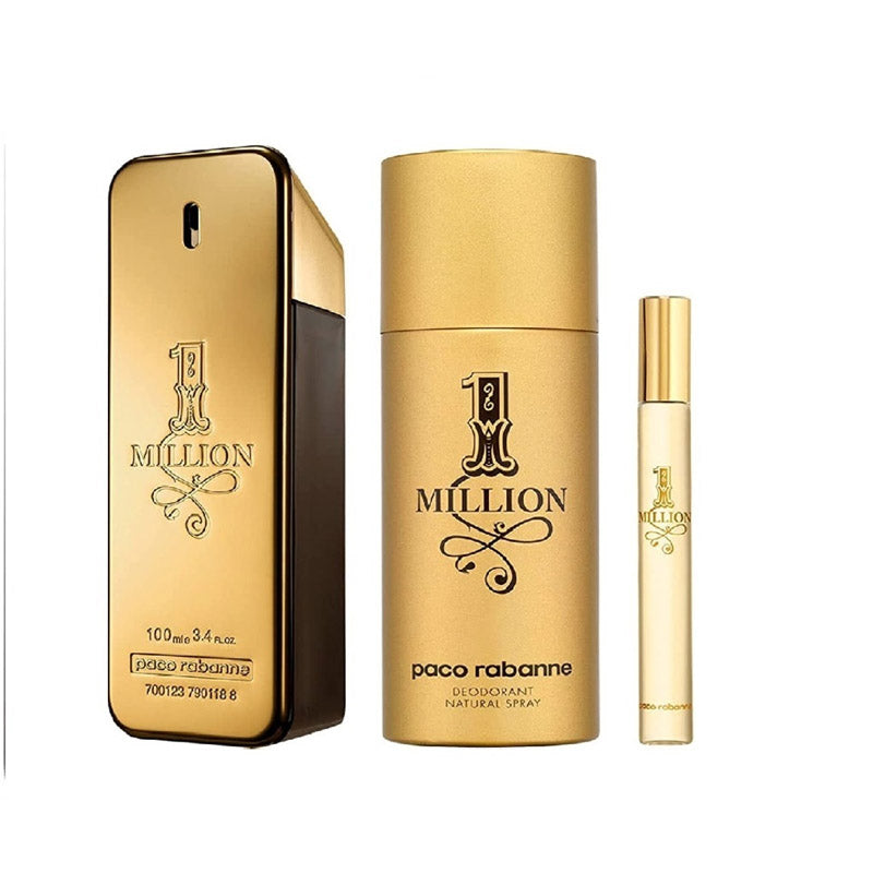 Paco Rabanne 1 Million 3PCS. Gift Set For Men
