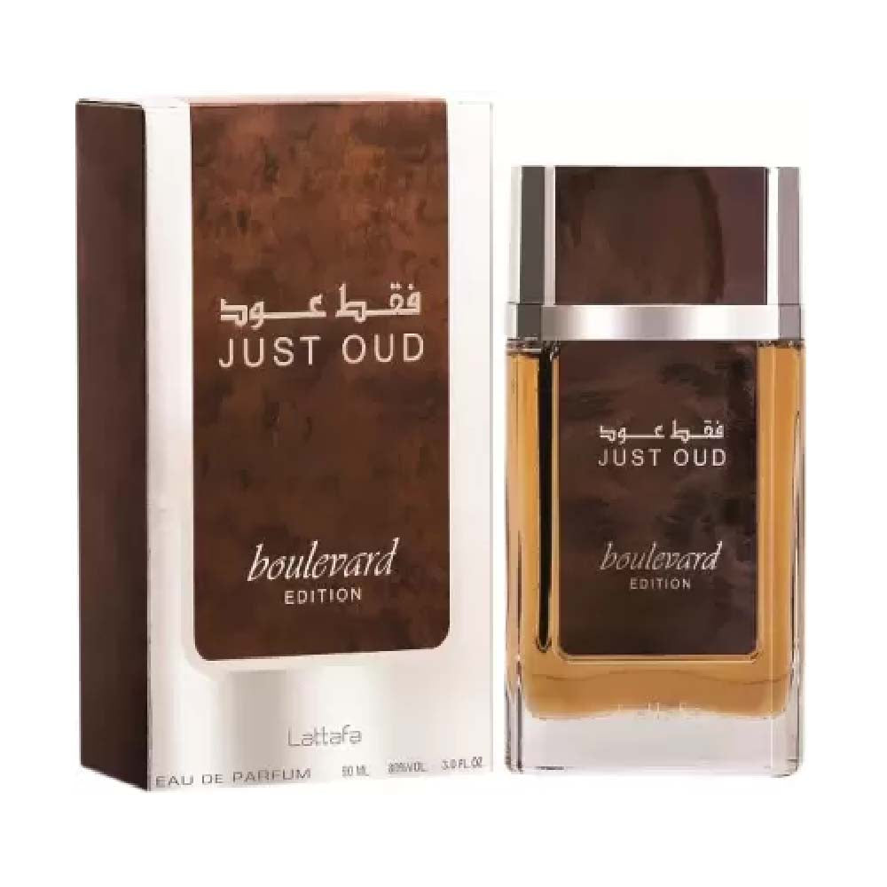 Lattafa Just Oud Boulevard Edition Eau De Parfum 90ml