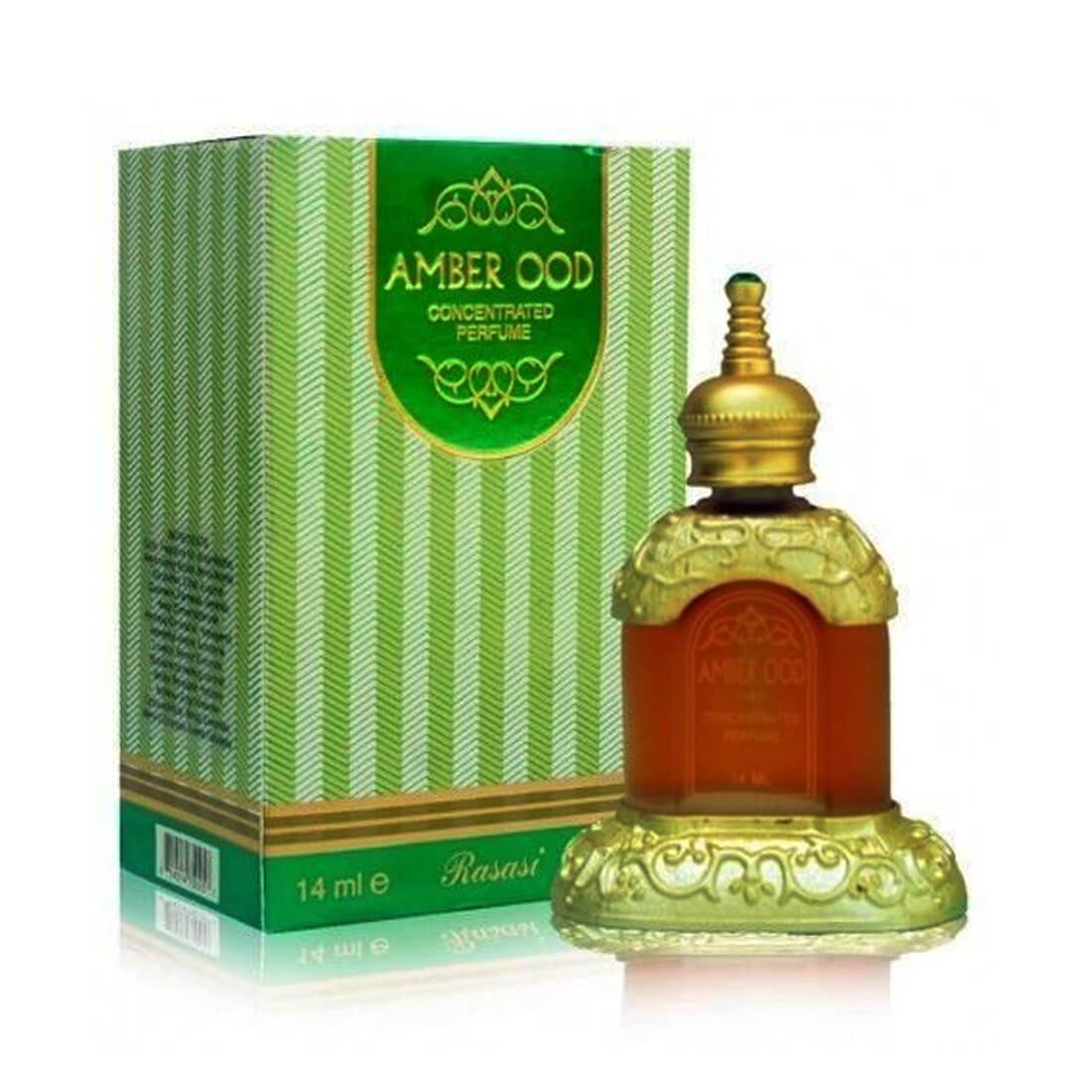 Rasasi Amber Oudh Attar - 14ml