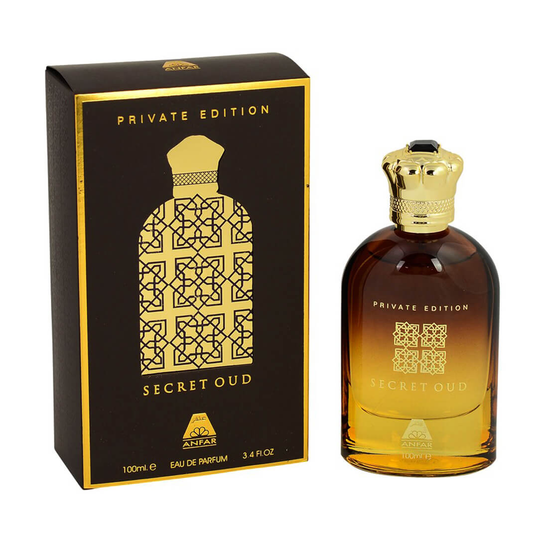 Anfar Secret Oud Private Edition Eau de Perfum For Men And Women - 100ml
