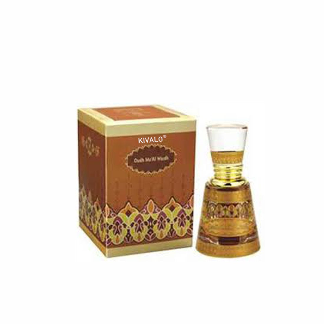 Al Haramain Oudh Ma'Al Wargh Attar - 12 ml