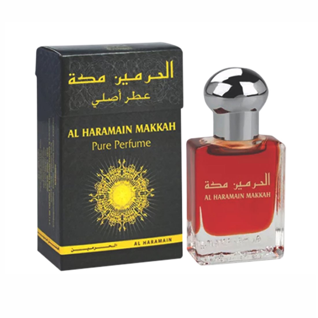 Al Haramain Makkah Fragrance Pure Original Roll on Perfume Oil (Attar) - 15 ml