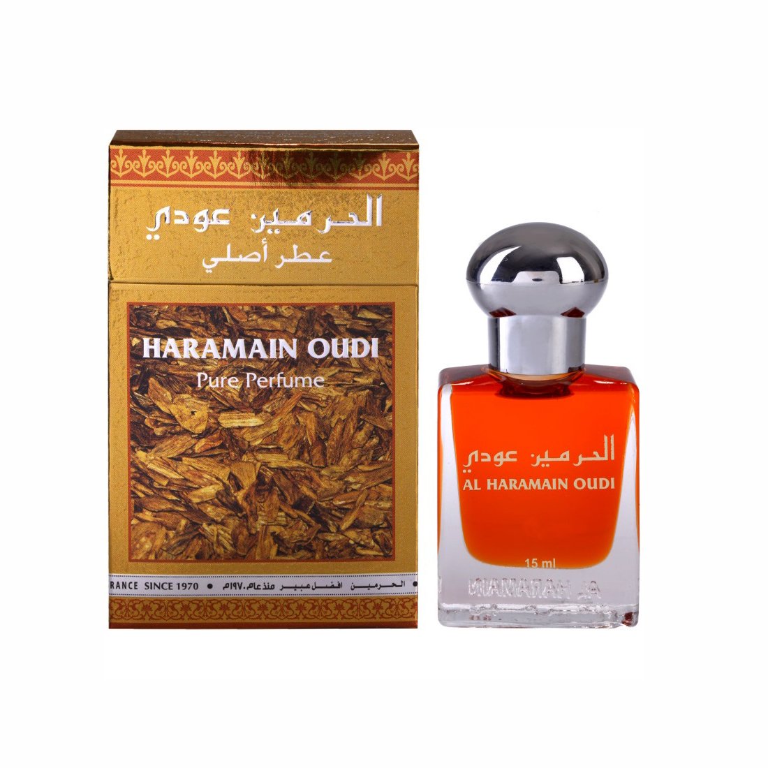 Al Haramain Oudi Fragrance Pure Original Roll on Perfume Oil (Attar) - 15 ml