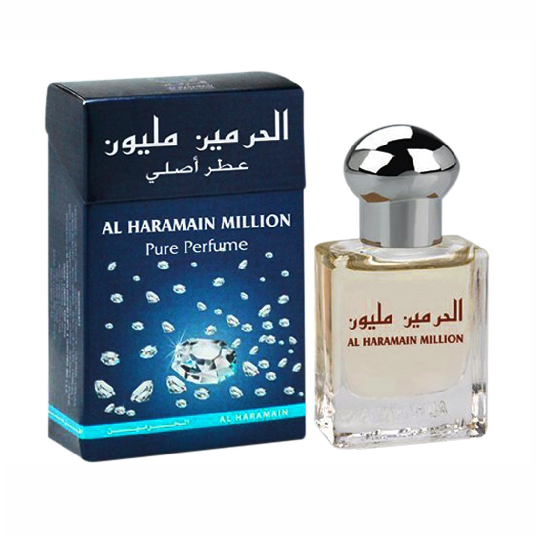 Al Haramain Million Fragrance Pure Original Roll on Perfume Oil (Attar) - 15 ml