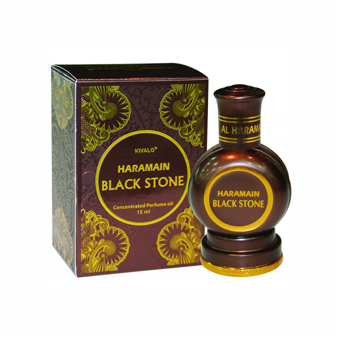 Al Haramain Black Stone Attar - 15ml