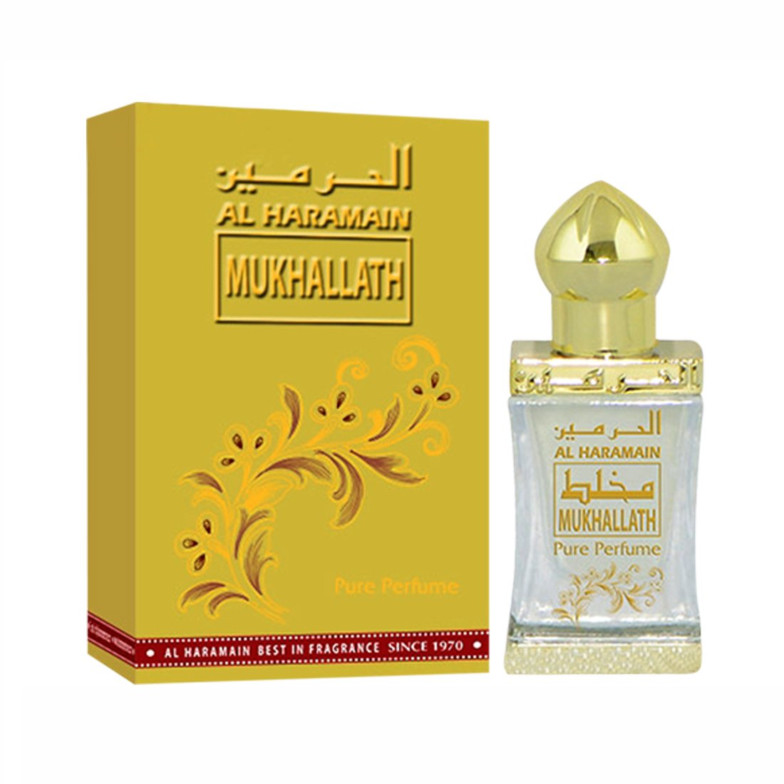 Al Haramain Mukhallath Fragrance Pure Original Perfume Oil Attar - 12 ml