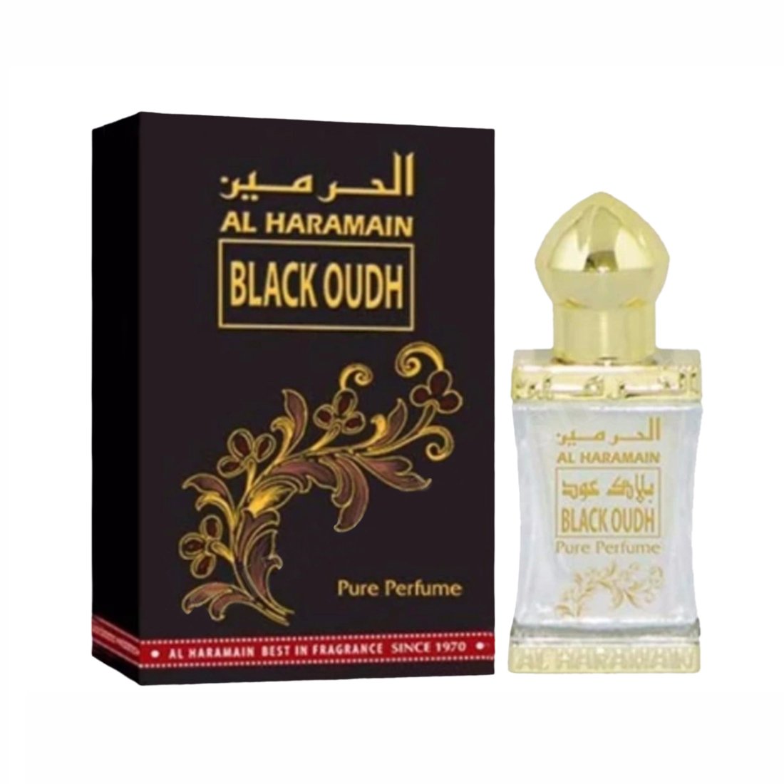 Al Haramain Black Oudh Attar - 12ml
