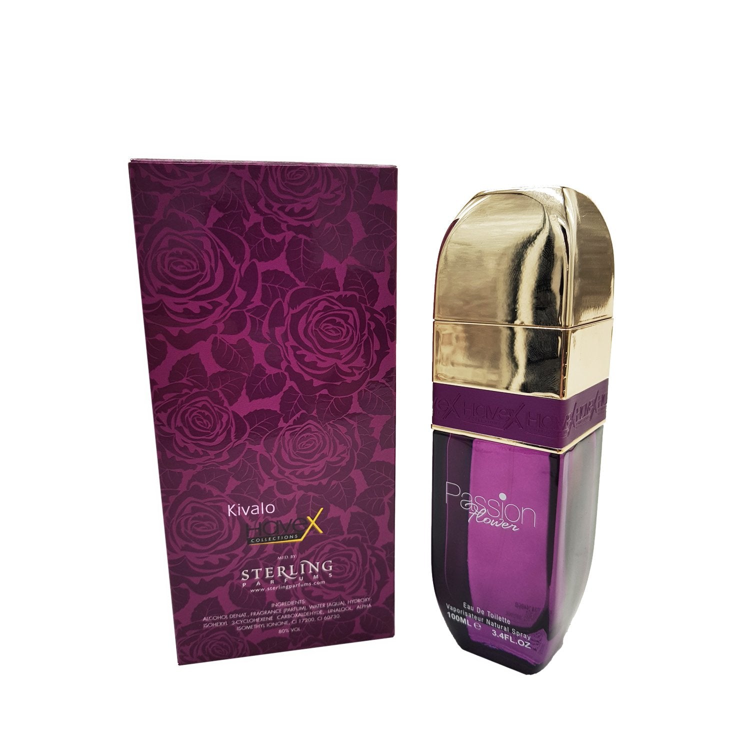 Havex Passion Flower Pure Original Eau De Perfume (Spray) - 100 ML - Sabkhareedo.com