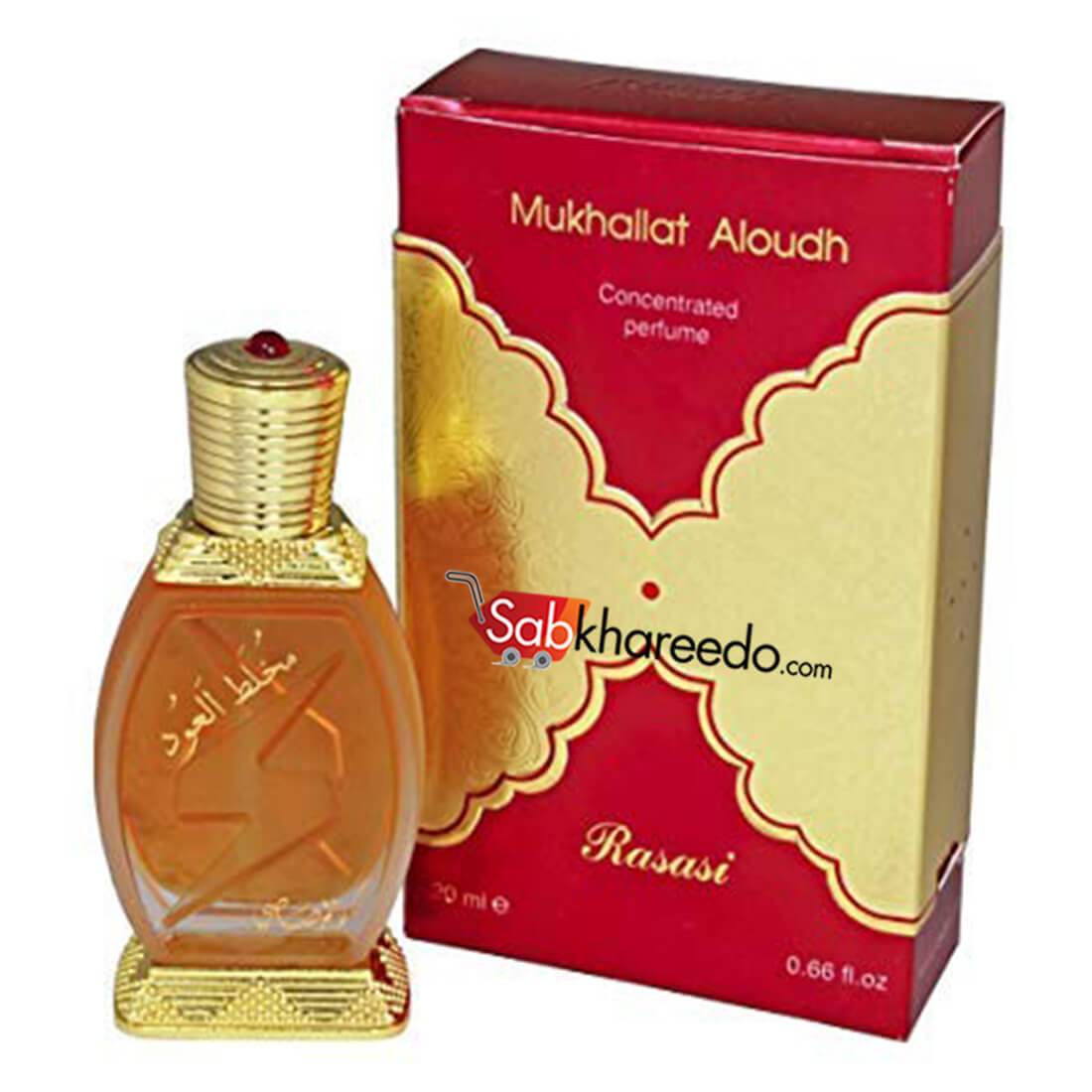 Rasasi Mukhallat Al Oudh Attar - 20ml