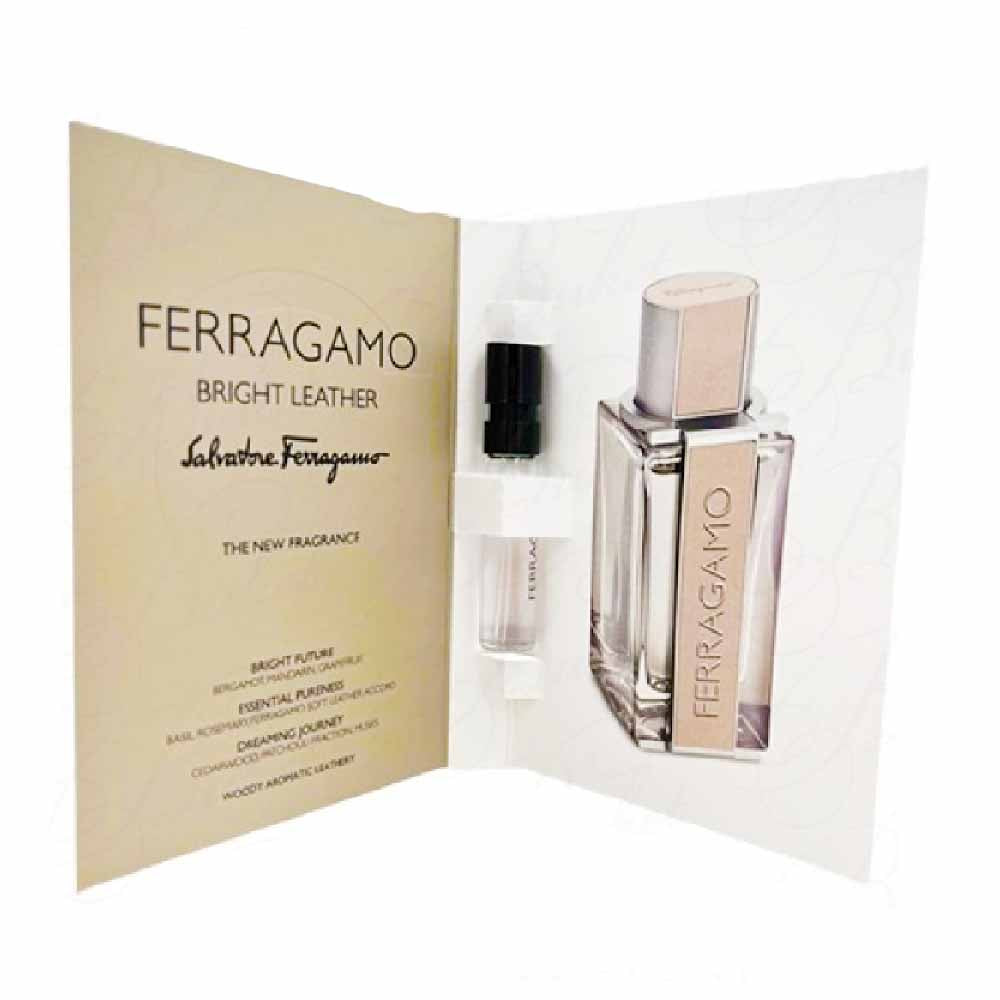 Salvatore Ferragamo Bright Leather Eau De Toilette Vial 1.5ml –