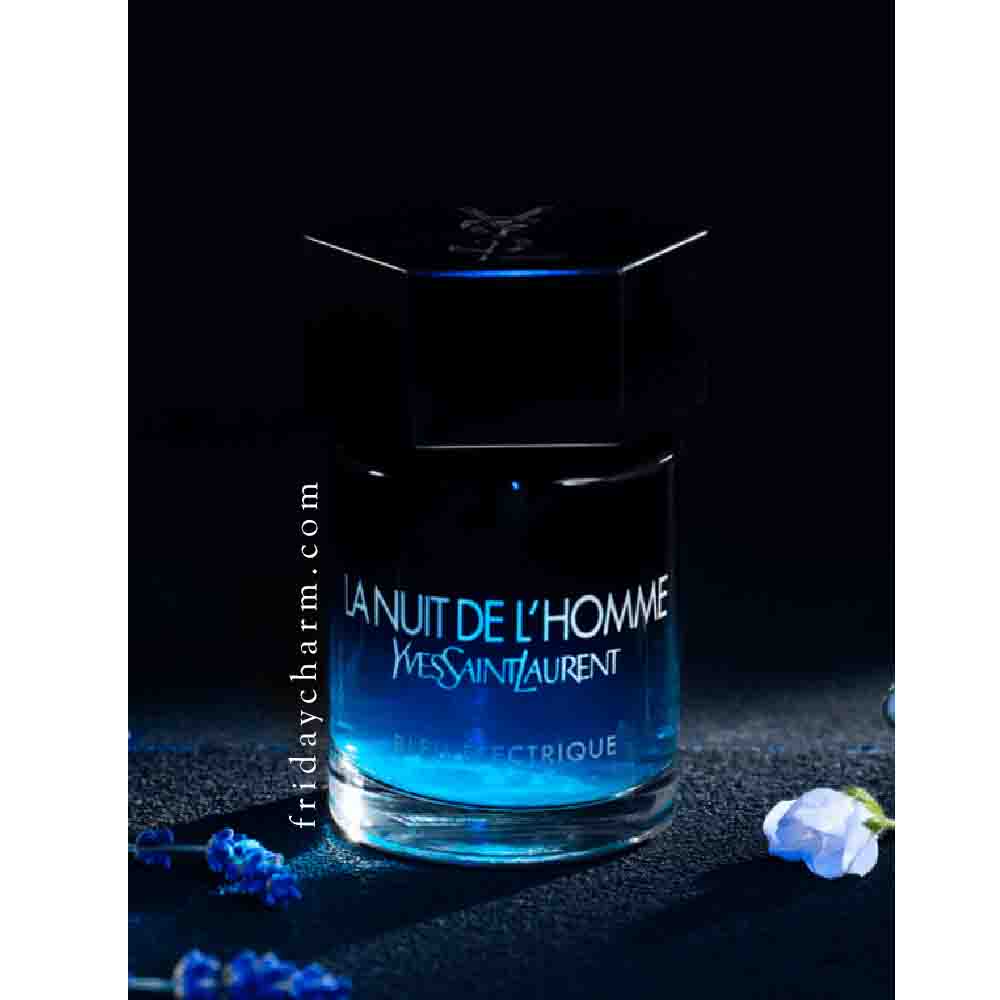 Yves Saint Laurent La Nuit De L'Homme Bleu Électrique Eau De Toilette Intense