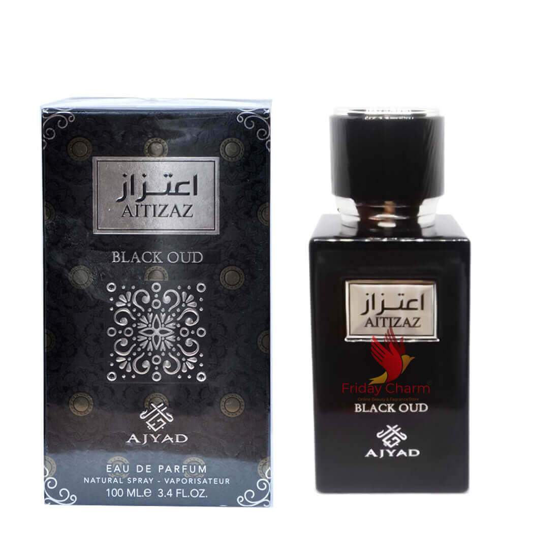 Ajyad Aitizaz Black Oud Unisex Perfume