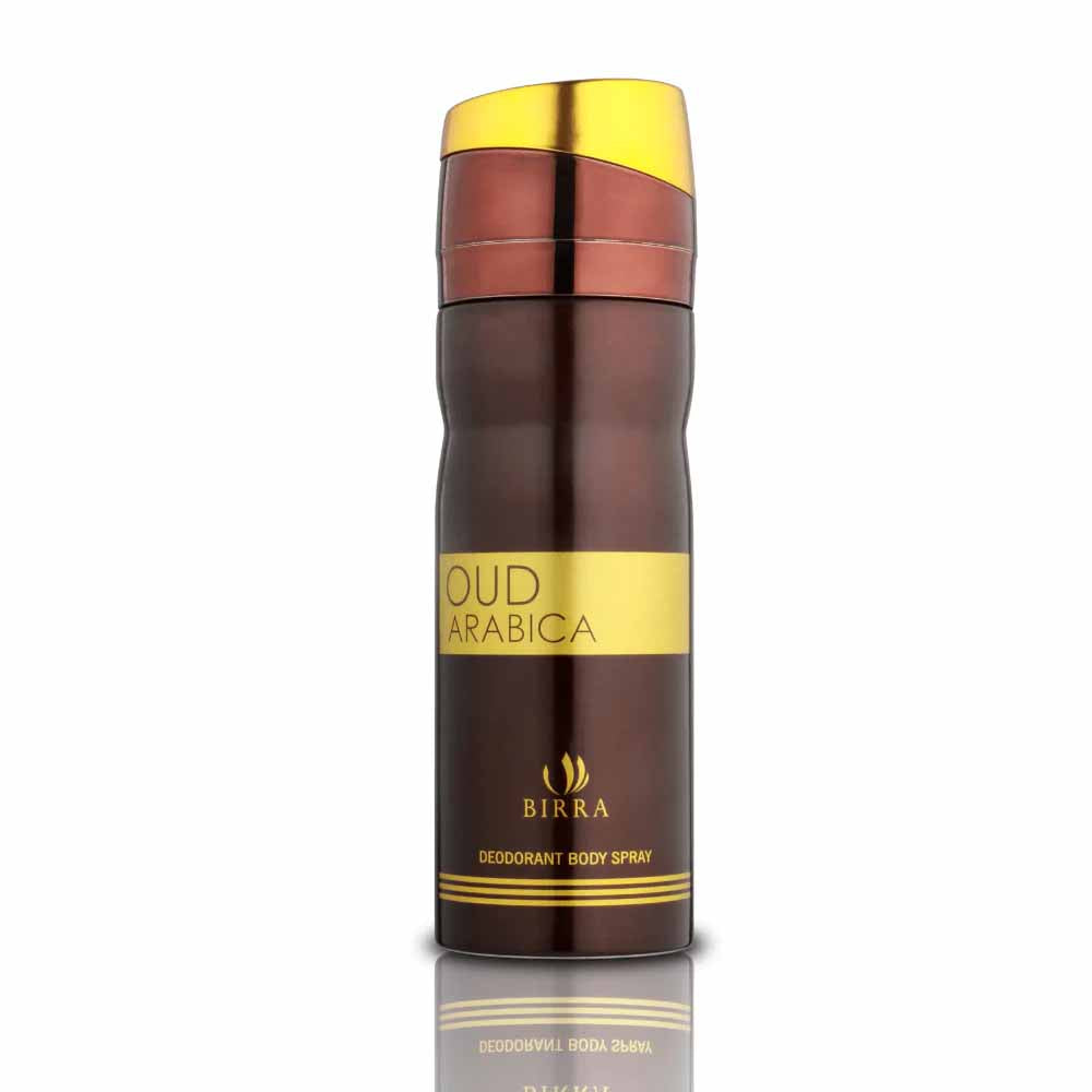 Birra Oud Arabica, Oud Obsession, Essentially Oud, Pack of 3 Deodorant