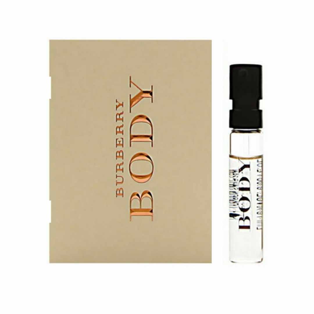Burberry Body Eau De Parfum Vial 2ml Pack Of 2