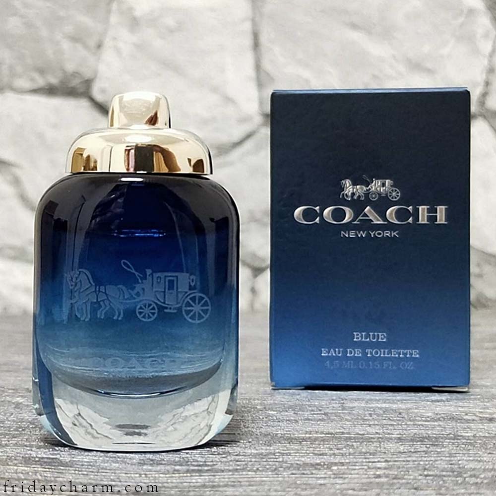 Coach Blue Eau De Toilette For Men-4.5ml