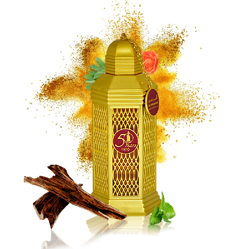 Al Haramain Golden Oud Spray For Unisex - 100ml