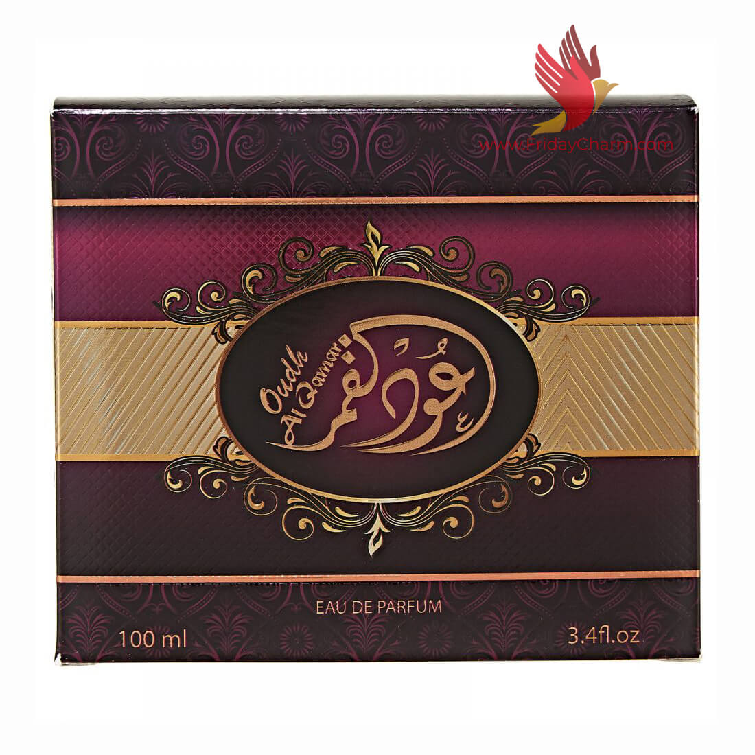 Anfar Oudh Al Qamar Perfume Spray - 100 ml