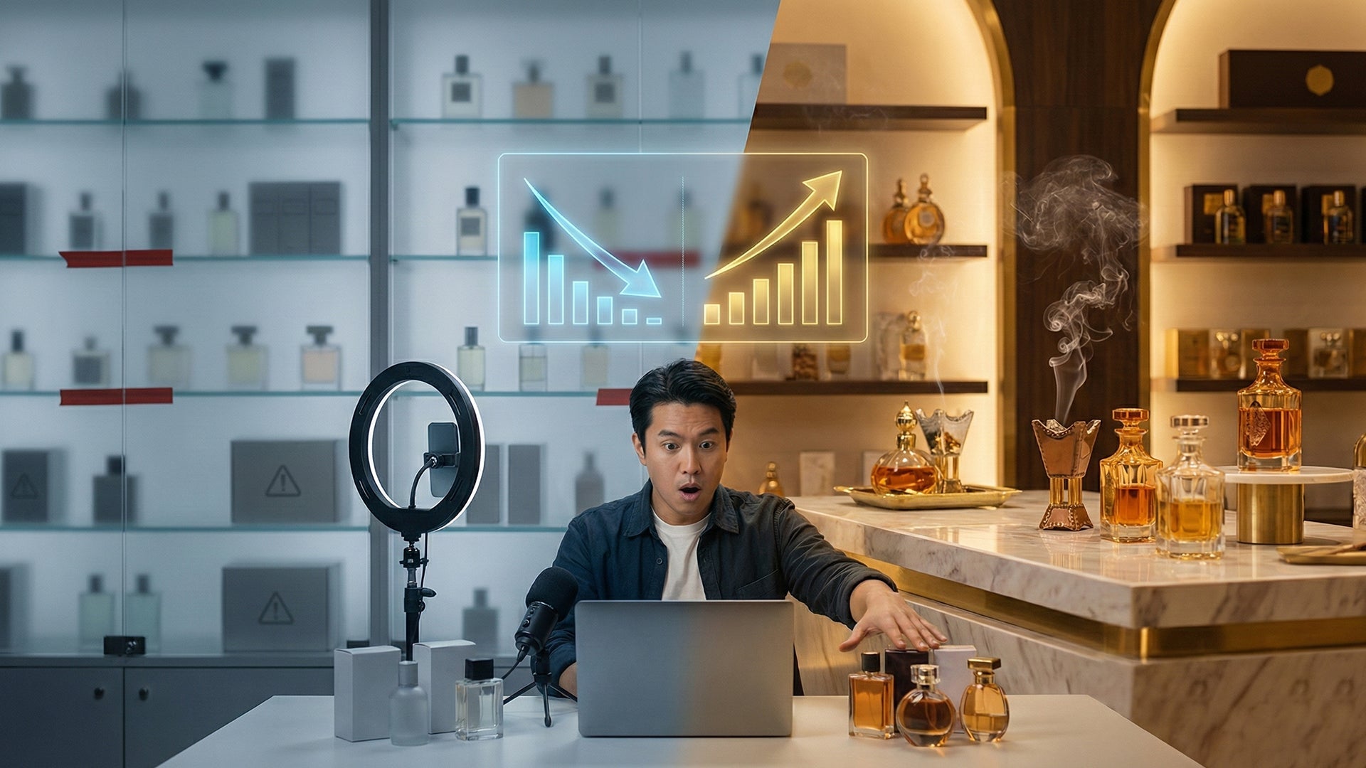 The Shift in the Perfume Market: Western Restrictions vs. Middle Eastern Growth