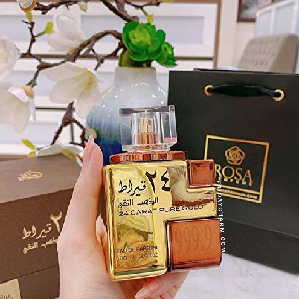 Lattafa 24 Carat Pure Gold Eau De Parfum For Unisex