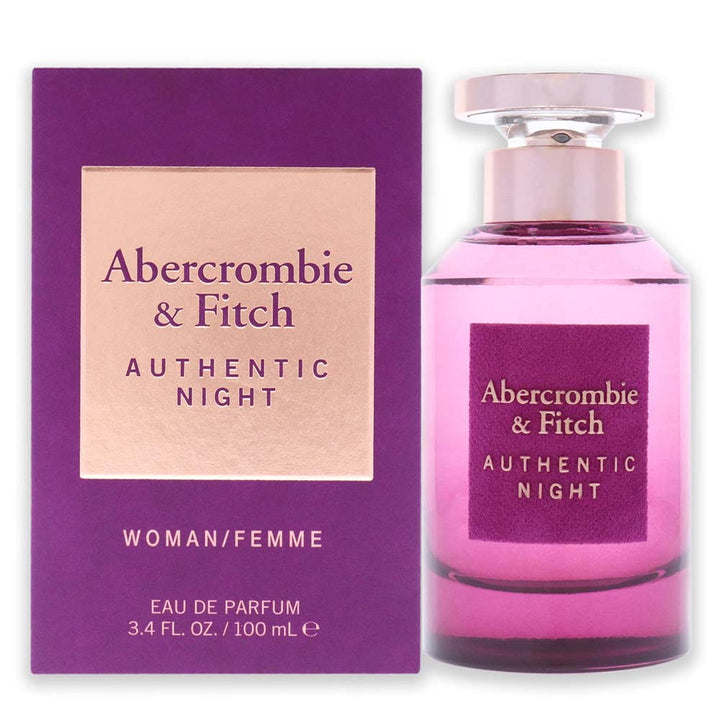 Abercrombie &amp; Fitch Authentic Night Eau De Parfum For Women