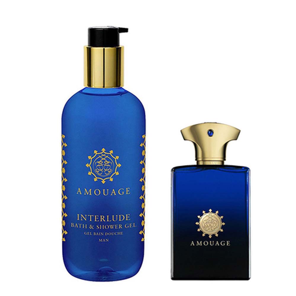 Amouage Interlude Gift Set Eau De Parfum For Men 100ml+300ml